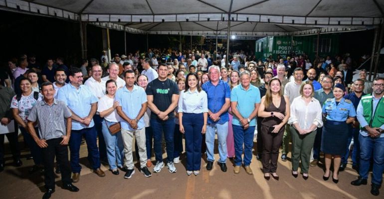 Governadora inaugura posto de fiscalização e reforça monitoramento na área de fronteira em Plácido de Castro