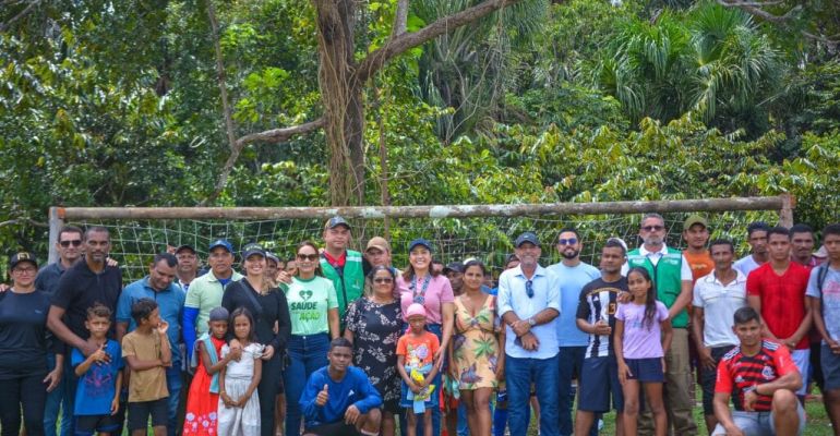 Em visita inédita, governadora Mailza Assis participa de ação itinerante na Comunidade Bom Sossego